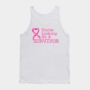 You're Looking at a Survivor Tank Top